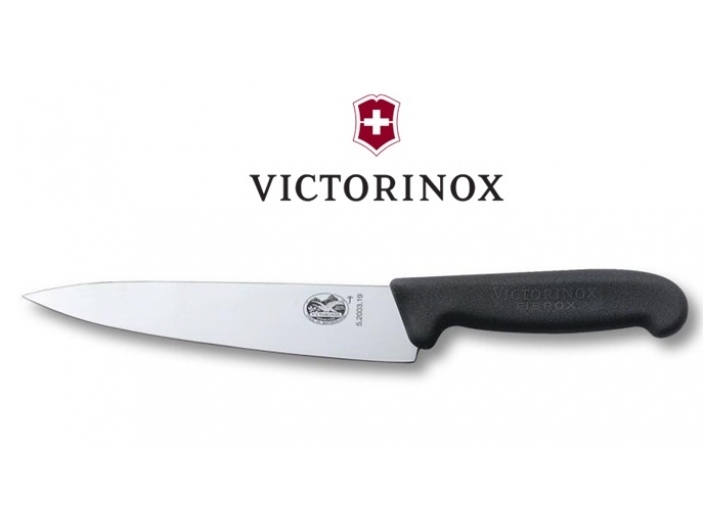 סכין ויקטורינוקס טבח 15 ס"מ שחור