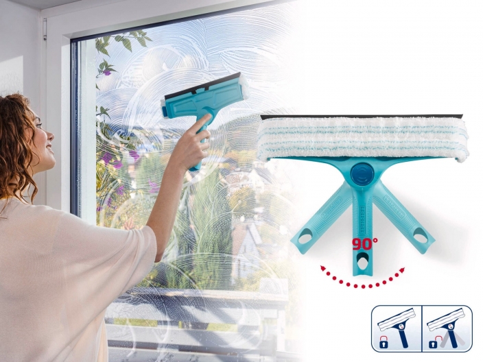 אביזר לניקיון חלונות ומשטחים 4 ב-1 L מבית Leifheit