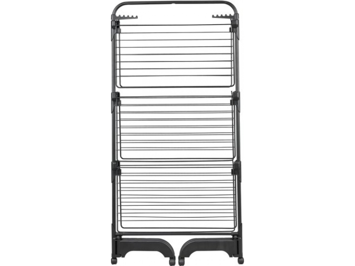 מתקן ייבוש כביסה מגדל Leifheit Comfort Tower 420 Black Diamond צבע שחור כולל משלוח עד הבית