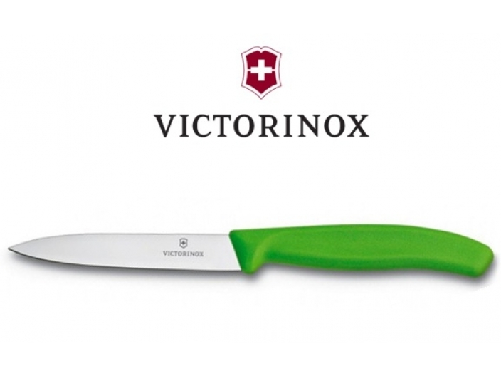 סכין ויקטורינוקס כללית 11 ס"מ - שפיץ חלק ירוק
