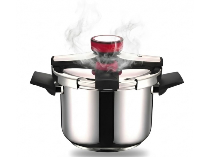 סיר לחץ סולתם 12 ליטר דגם Comfort +מכסה זכוכית נוסף 