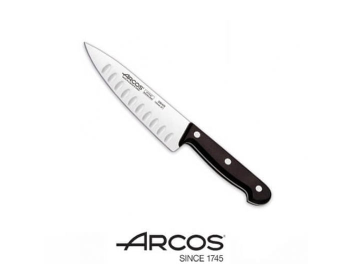 סכין שף ארקוס באורך 16 ס"מ עם חריצים