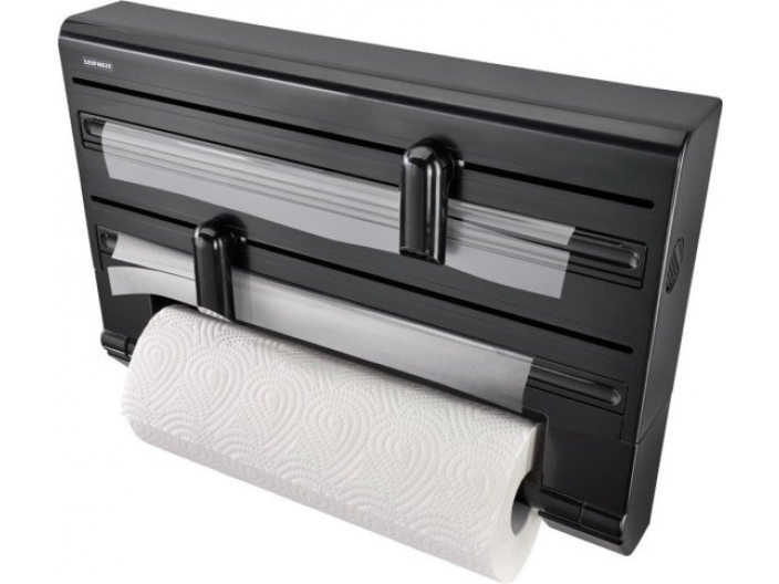 דיספנסר למטבח מתקן משולב 3 ב-1 Parat Black מבית Leifheit