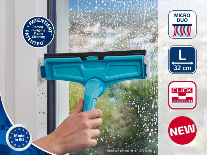 אביזר לניקיון חלונות ומשטחים 4 ב-1 L מבית Leifheit