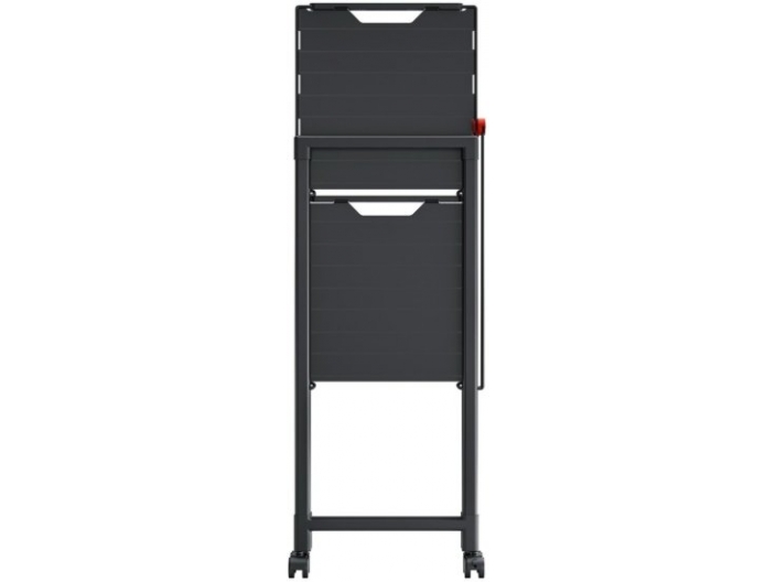 *משלוח חינם לבית* עגלת הגשה מתקפלת Quickboard עם 2 מדפים מבית Hailo