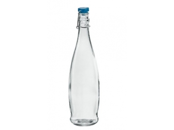 בקבוק מים הרמטי Decover בנפח 1 ליטר חלק זכוכית