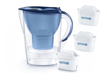 קנקן לטיהור מים כולל 3 פילטרים 2.4 ליטר Brita בריטה Marella פילטר MAXTRA  קנקן לטיהור מים כולל 3 פילטרים 2.4 ליטר Brita בריטה Marella פילטר MAXTRA