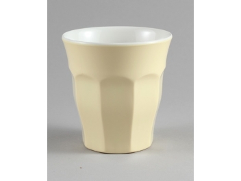 כוס מלמין 295 מ”ל מלמין צבע קרם/לבן