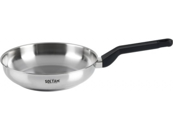 מחבת נירוסטה סולתם דגם אלון 20 ס״מ Soltam דופן מעוגלת