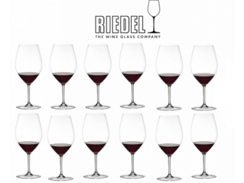 סט 12 כוסות יין רידל 002 יבואן רשמי - משלוח חינם