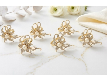 סט 6 טבעות למפיות יערה