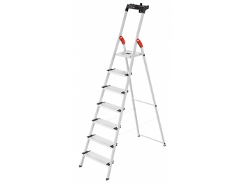 סולם Hailo היילו 7 שלבים Hailo L80 ComfortLine משלוח חינם לבית