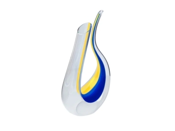 רידל דקנטר אמדאו צהוב כחול RIEDEL Amadeo Decanter - Yellow / Blue - משלוח חינם לבית