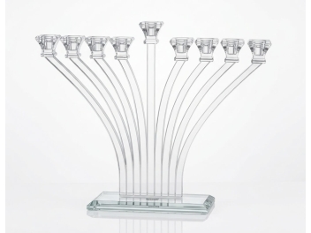 חנוכיה קריסטל 45x38 ס