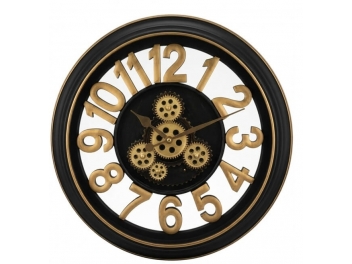 שעון קיר פלסטיק 50 ס