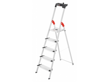 סולם Hailo היילו 5 שלבים Hailo L80 ComfortLine משלוח חינם לבית