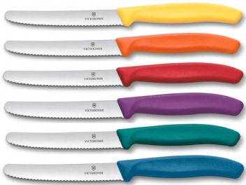 סט 6 סכיני Victorinox ויקטורינוקס תוצרת שוויץ