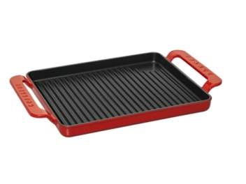 פלטה גריל יציקת ברזל Chasseur 24X42 אדום
