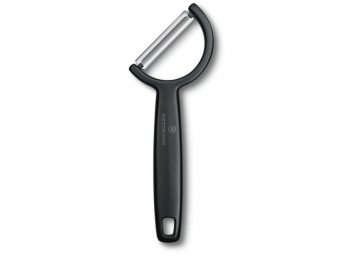 קולפן Rho שחור להב חלק Victorinox