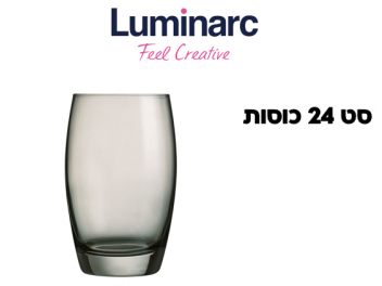 סט 24 כוסות לומינארק דגם סליו נפח 320 מ