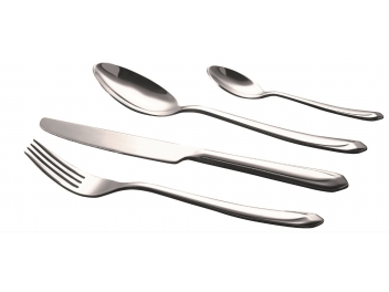 סט סכו''ם 24 חלקים מנירוסטה דגם Queen מבית Soltam