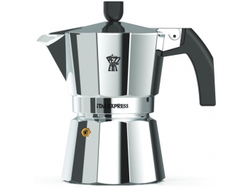 מקינטה אלומיניום 3 כוסות סדרת ITALEXPRESS מבית Pezzetti - כסוף