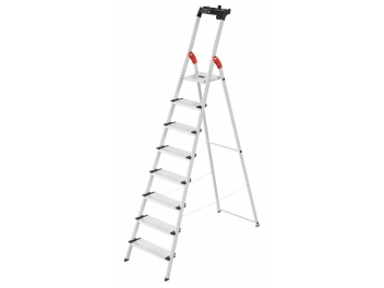 סולם Hailo היילו 8 שלבים Hailo L80 ComfortLine משלוח חינם לבית