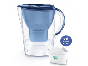 קנקן מרלה כחול 6 פילטרים MAXTRA PRO ALL- IN-1