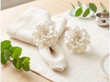 סט 6 טבעות למפיות נרקיס