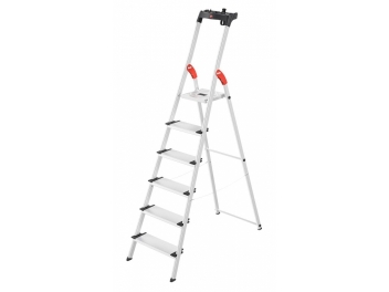 סולם Hailo היילו 6 שלבים Hailo L80 ComfortLine משלוח חינם לבית