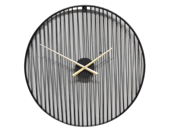 שעון קיר מעוצב שחור 60 ס