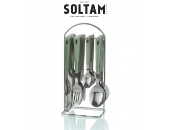 סט סכום 24 חלקים תלוי ירוק סולתם Soltam