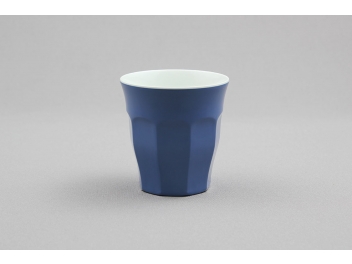 כוס מלמין מקרון 177 מ”ל צבע כחול/לבן