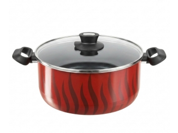 סיר בישול עם מכסה 28 ס''מ Tefal Tempo Flame