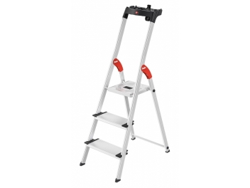 סולם Hailo היילו 3 שלבים Hailo L80 ComfortLine משלוח חינם לבית