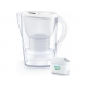 קנקן בריטה Brita Marella בנפח 2.4 ליטר ופילטר MAXTRA PRO ALL-IN-1 לבן/כחול