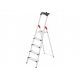 סולם Hailo היילו 5 שלבים Hailo L80 ComfortLine משלוח חינם לבית