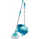 ערכת ניקוי Clean Twist Disc Mop Ergo Mobile and Bucket מבית Leifheit כולל גלגלים דגם 52102