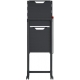*משלוח חינם לבית* עגלת הגשה מתקפלת Quickboard עם 2 מדפים מבית Hailo