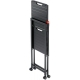 *משלוח חינם לבית* עגלת הגשה מתקפלת Quickboard עם 2 מדפים מבית Hailo